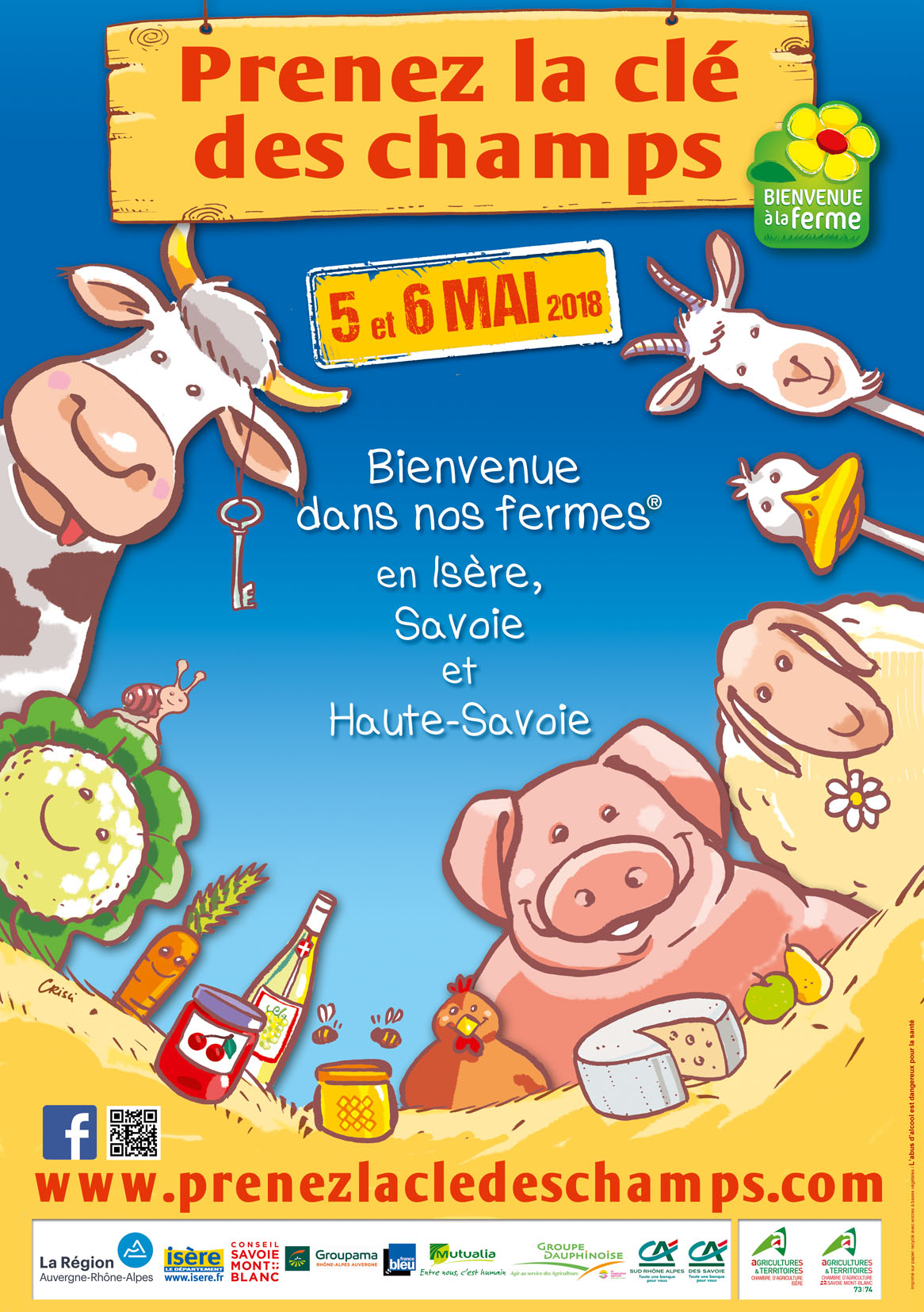 Affiche_Prenez la cle des champs_2018